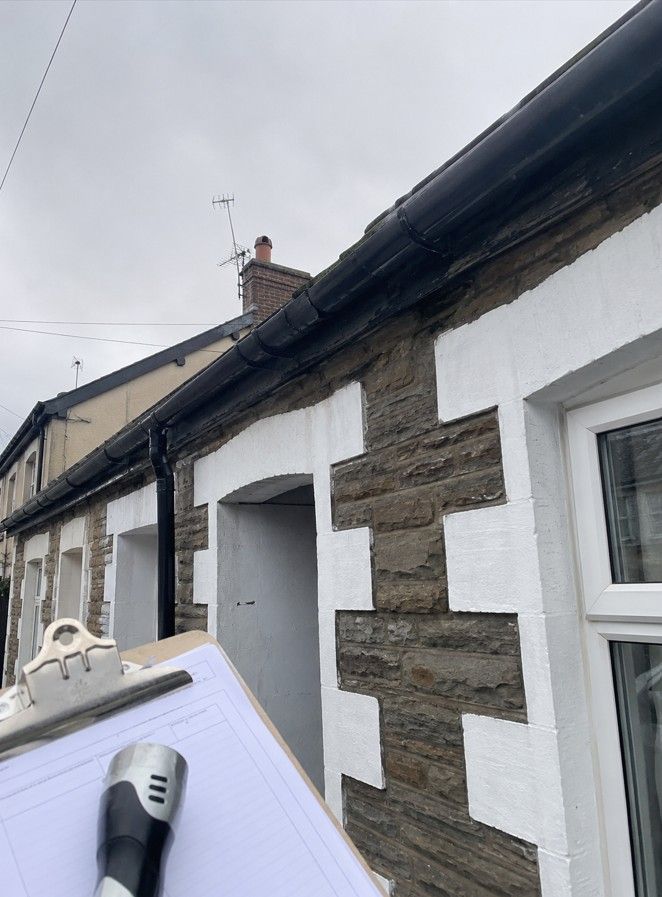 J&Z Property Maintenance carrying out a property inspection at a Cardiff home
