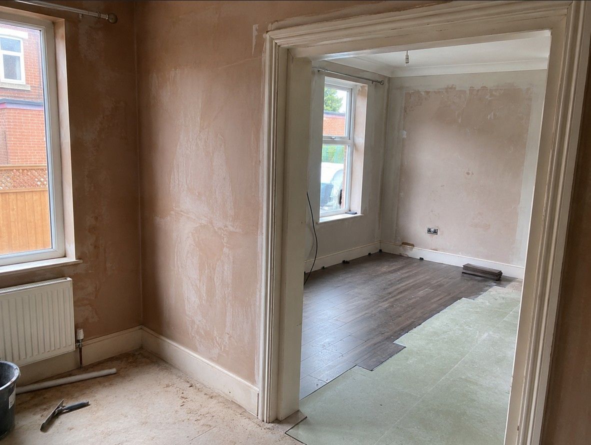 J&Z Property Maintenance carrying out a whole house refurbishment in Cardiff
