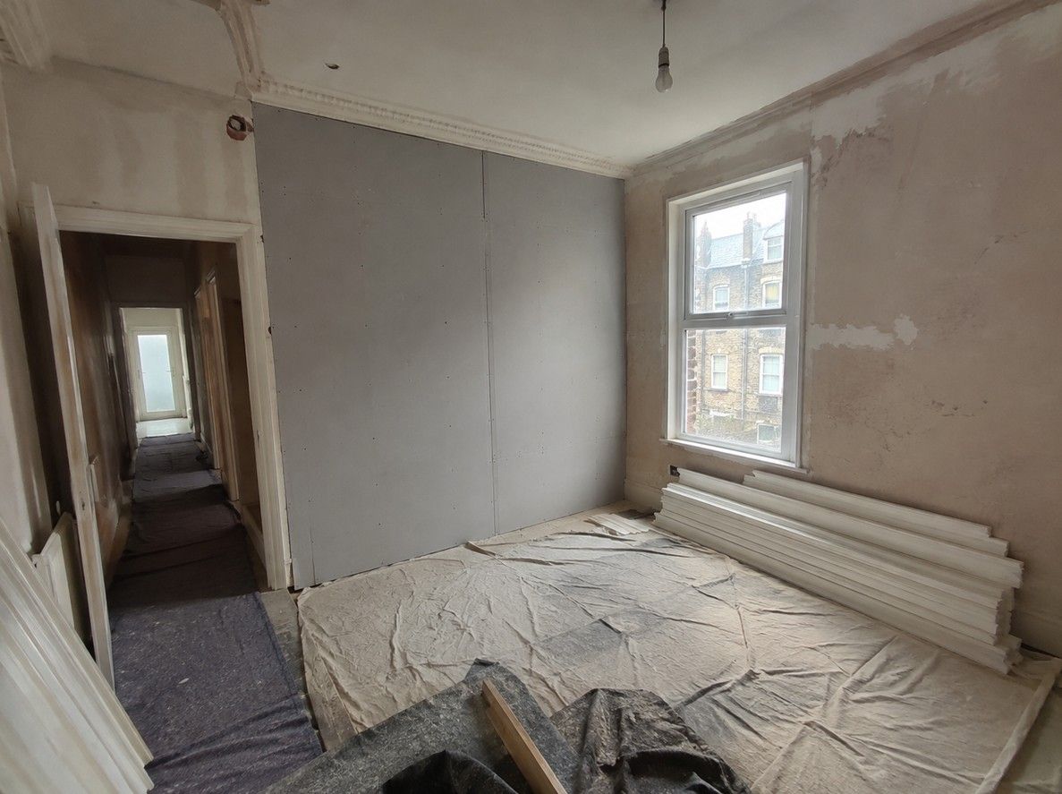 J&Z Property Maintenance carrying out a home renovation at a Newport terraced property