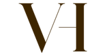 Gestileerde bruine schreefletters 