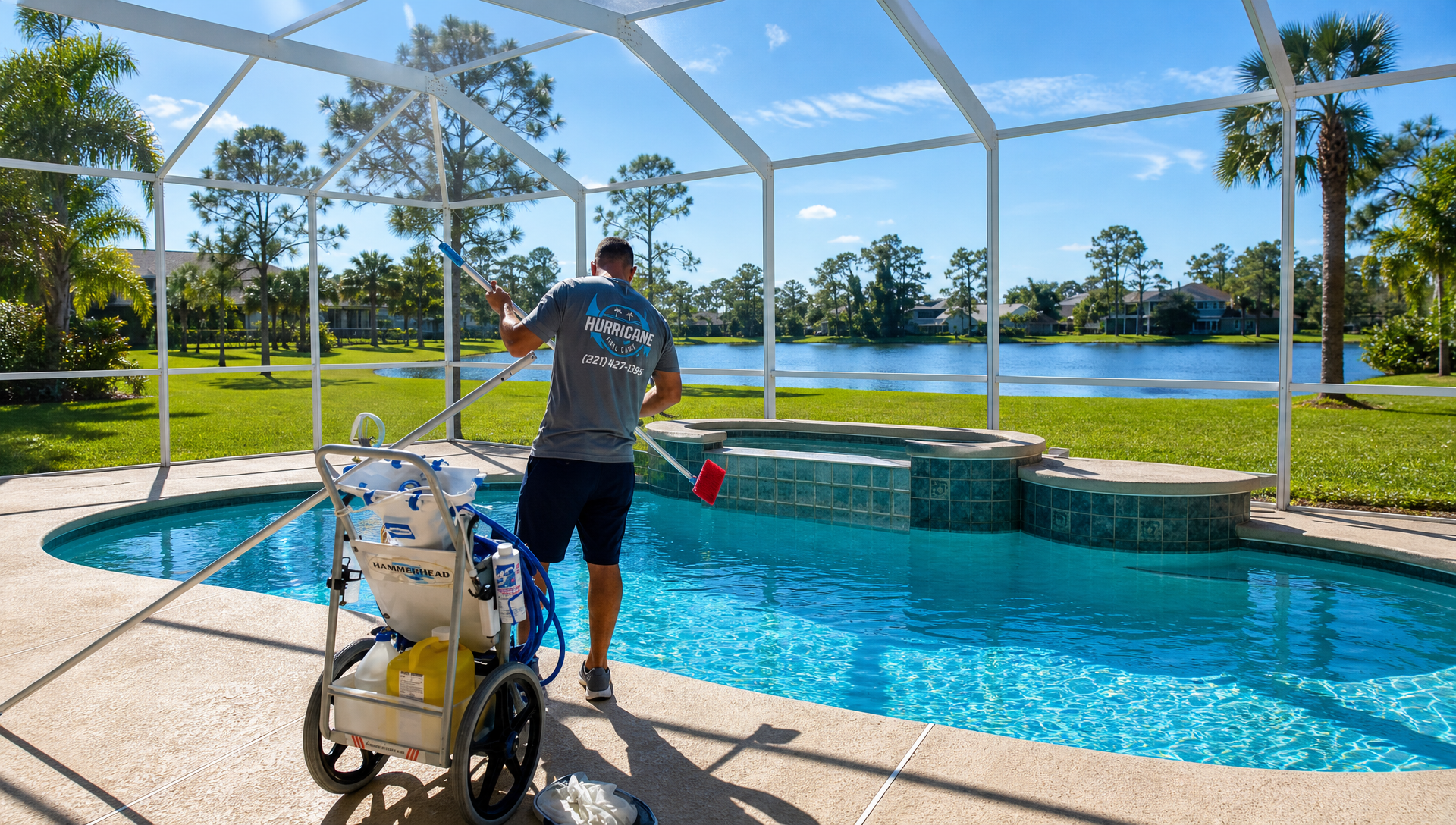 pool cleaning Melbourne FL