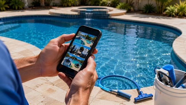 Pool SERVICE REPORTS WITH PHOTOS