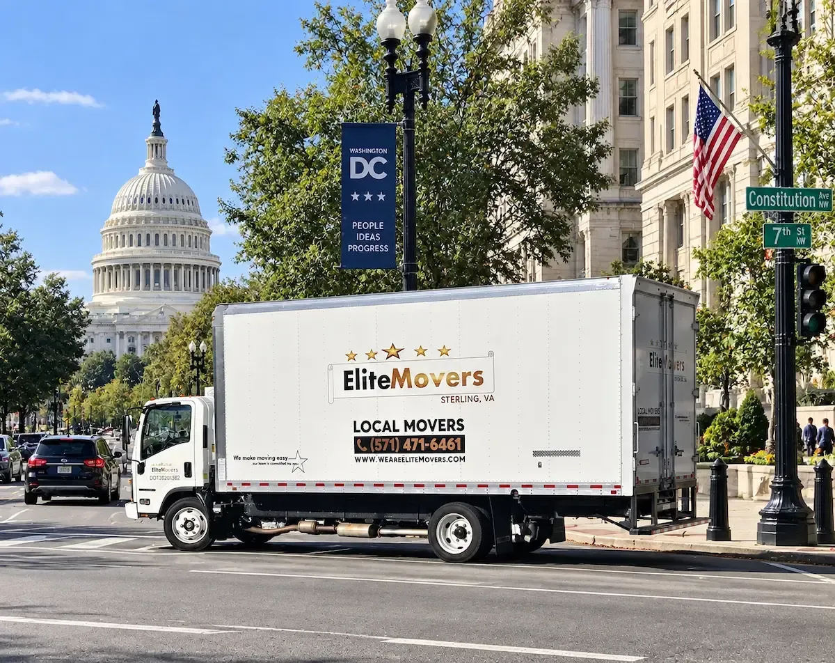 Elite Movers providing professional moving services in Washington, DC
