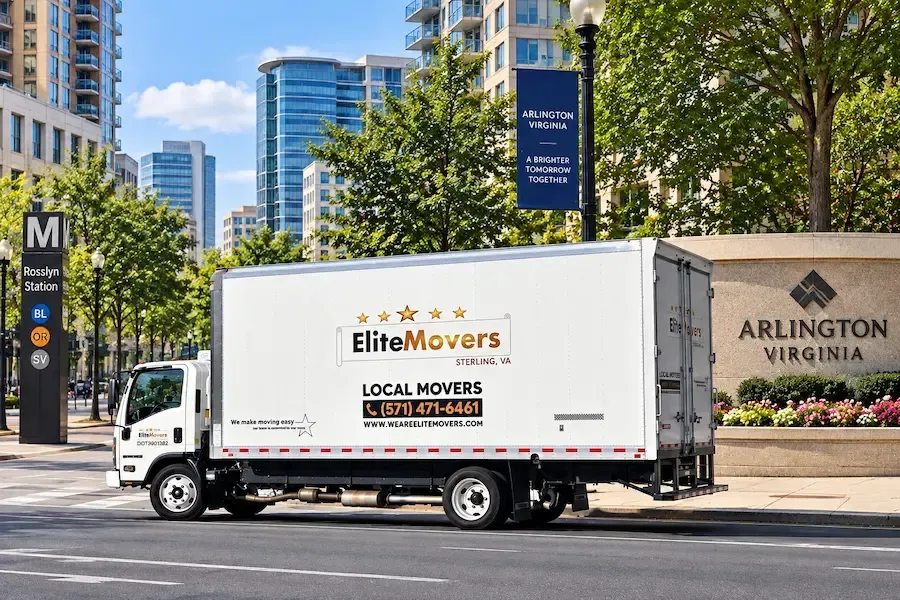 Professional local movers in Arlington, VA
