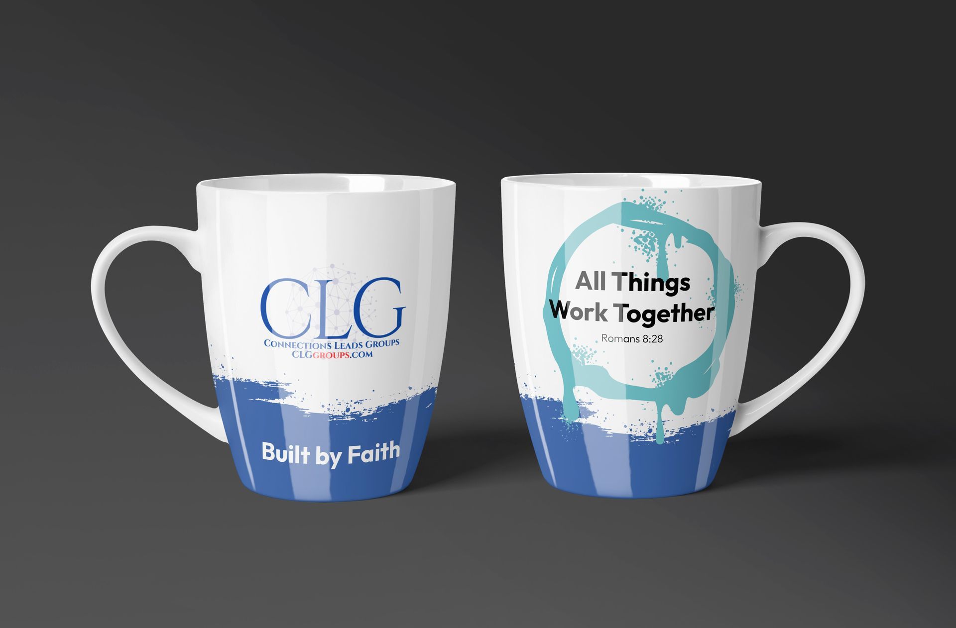 Romans 8:28 Mug 1