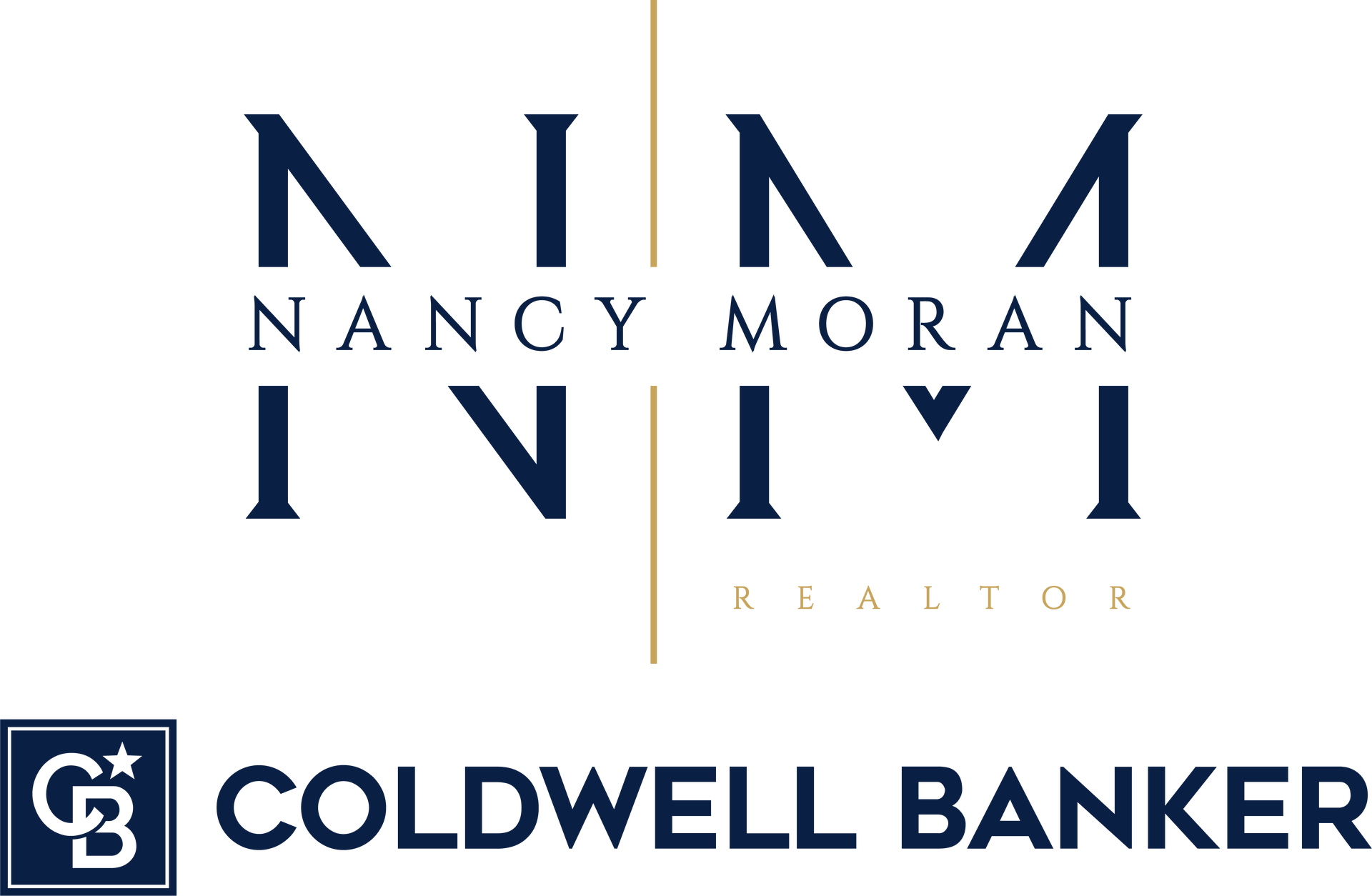 Coldwell Banker logo: blue square with white 