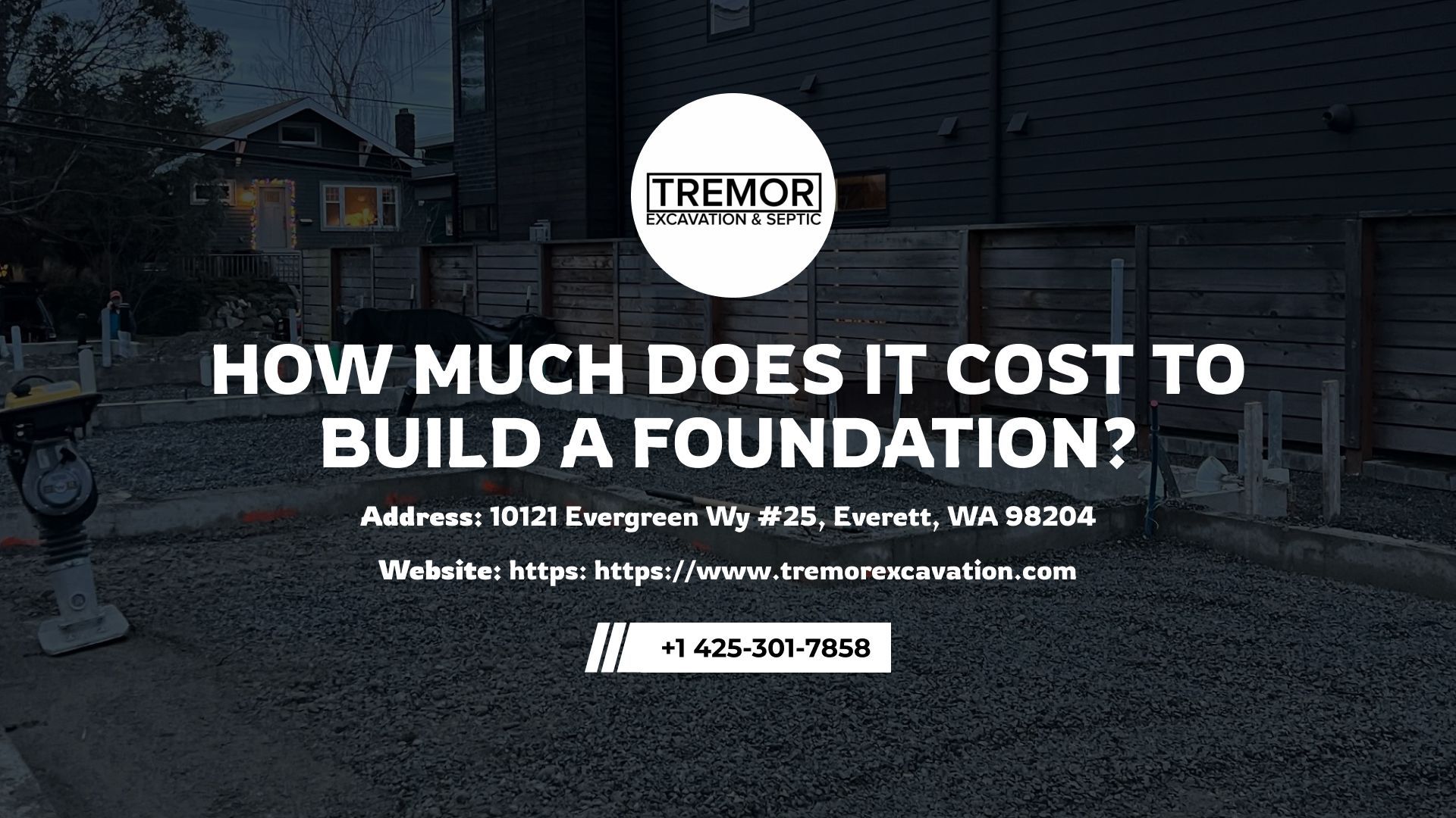 Cost To Build A Foundation