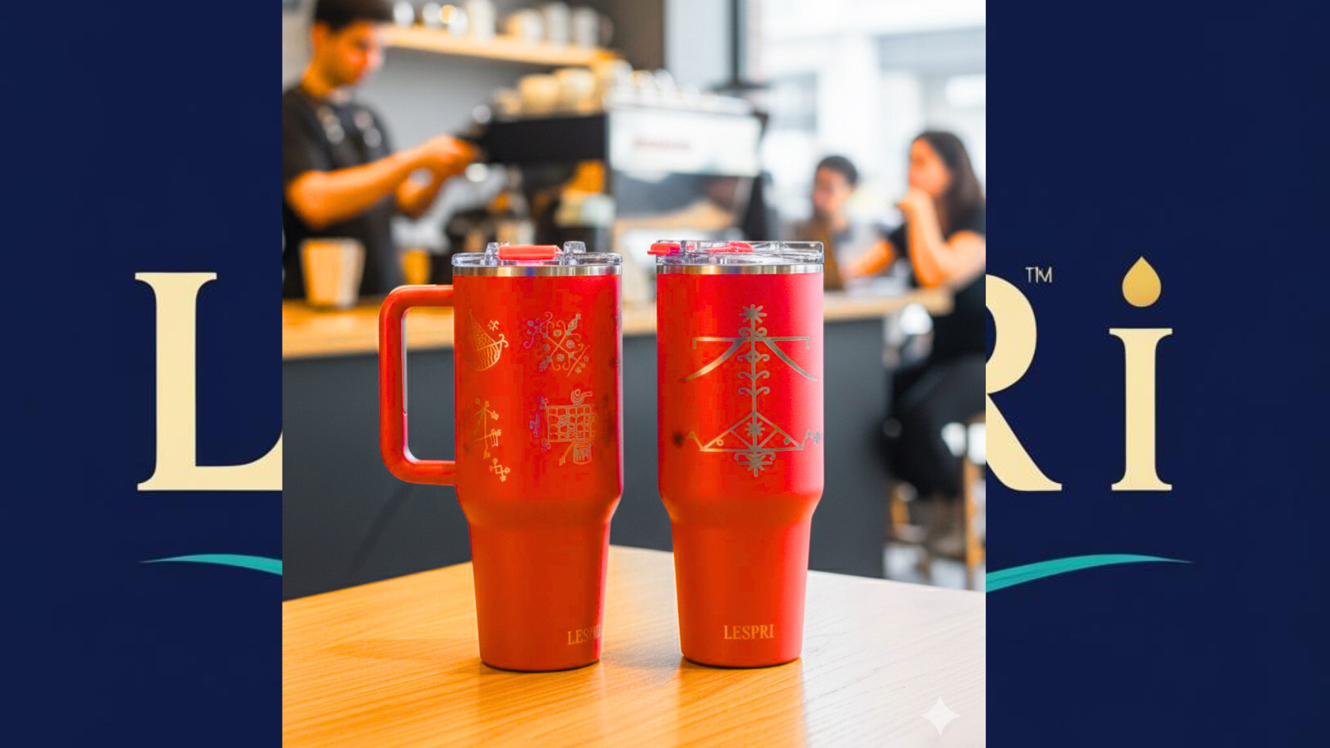 RED MILOKAN TUMBLER  VEVE