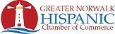 The logo for the greater norwalk hispanic chamber of commerce