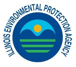 The logo for the illinois environmental protection agency