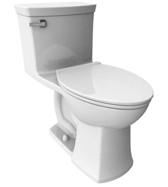 OP VORMAX Altura confortable Inodoro alargado de una sola pieza