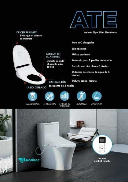 ATE Asiento Tipo Bidet Electrónico
