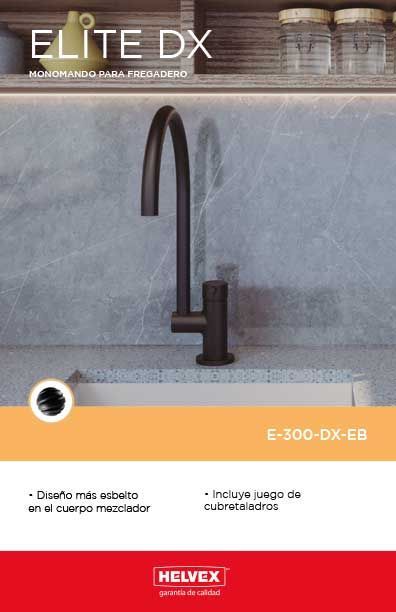 Elite DX monomando para fregadero