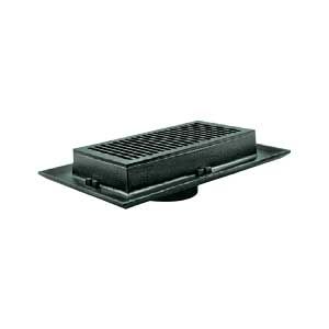 2714 coladera de rejilla rectangular