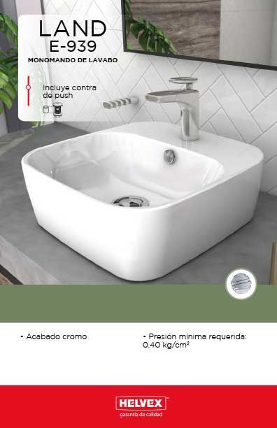 Land E-939 monomando de lavabo
