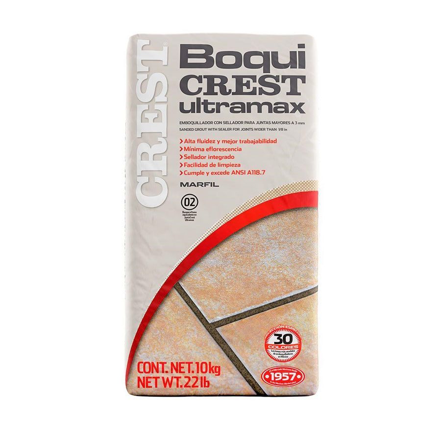 Boquicrest ultramax marfil 10 kg