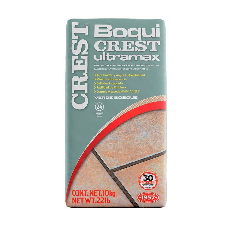 Boquicrest ultramax verde bosque 10 kg