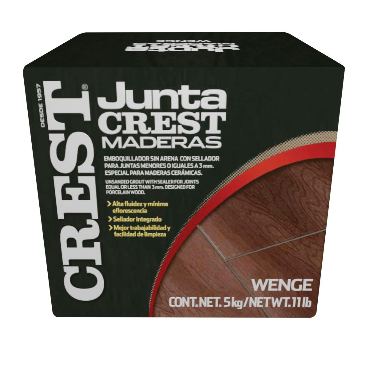 Juntacrest madera wenge 5 kg
