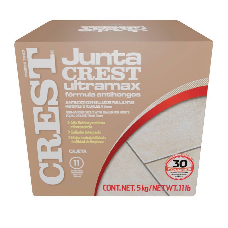 Juntacrest ultramax cajeta 5 kg