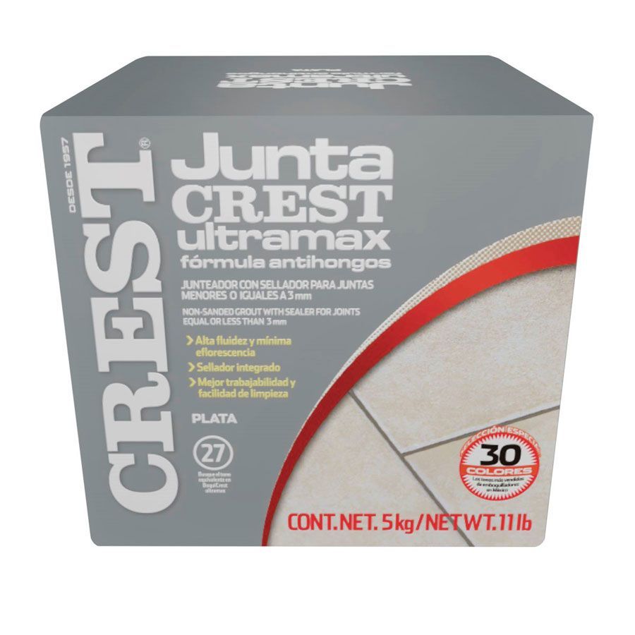 Juntacrest ultramax plata 5 kg