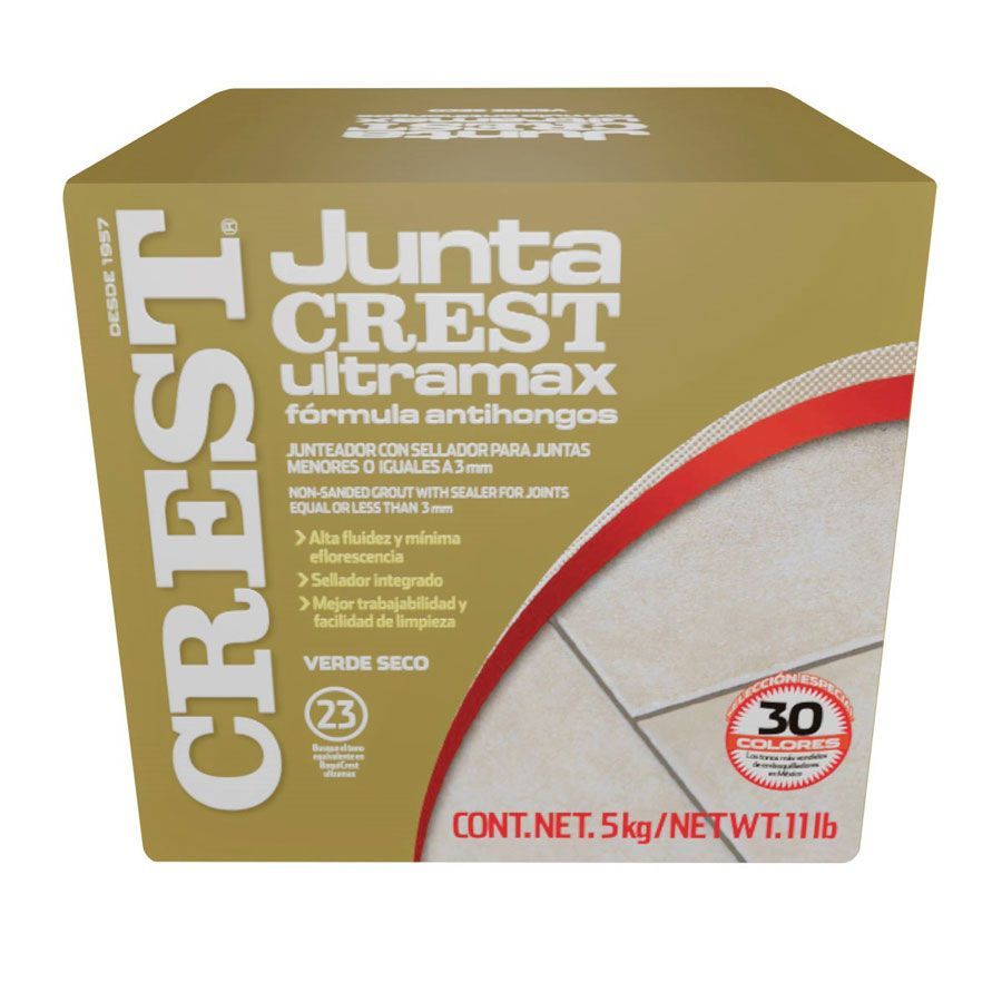 Juntacrest ultramax verde seco 5 kg