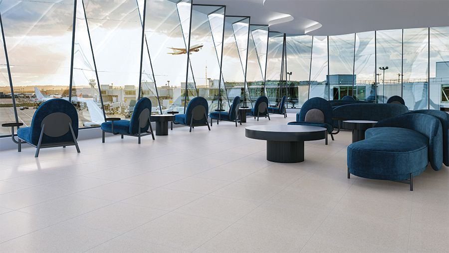 Daltile Luster 60x60 ZLS5 Blanco Ambiente