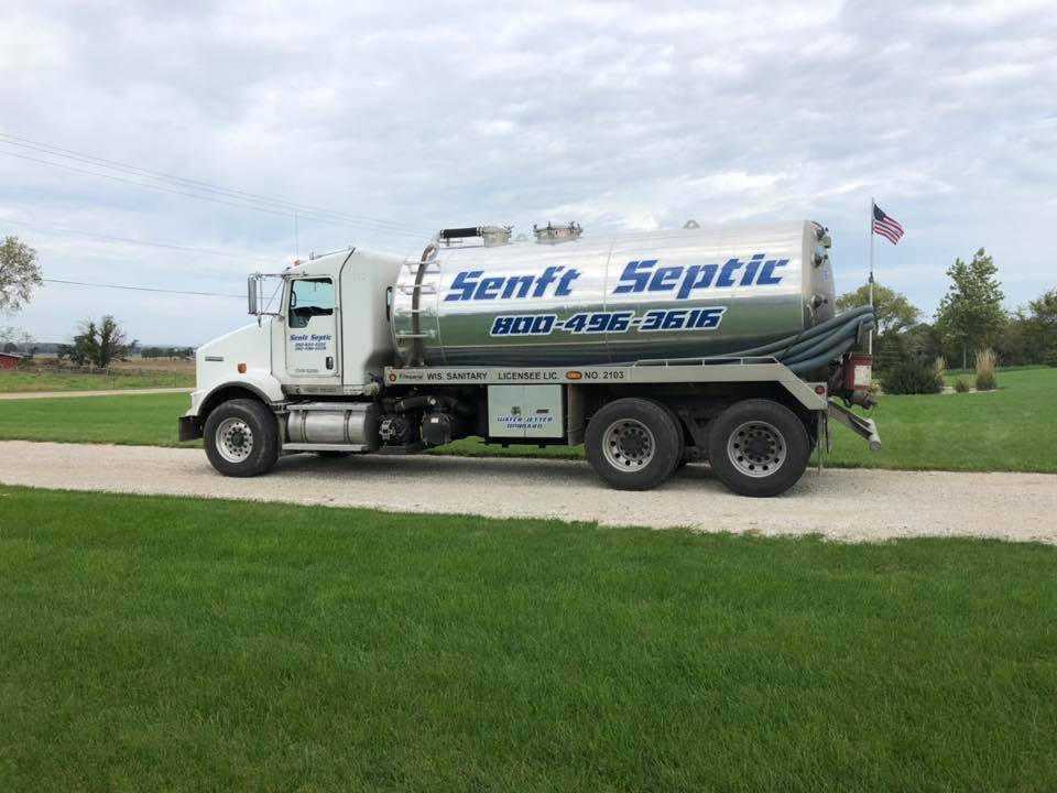 Company Truck – Milwaukee, WI – Senft Septic Pumping Service, LLC Company Truck – Milwaukee, WI – Senft Septic Pumping Service, LLC
