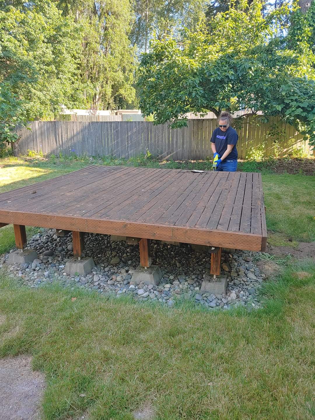 Deck Demo Teardown