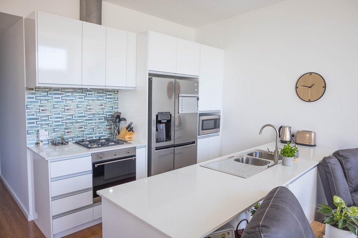 renovated kitchen