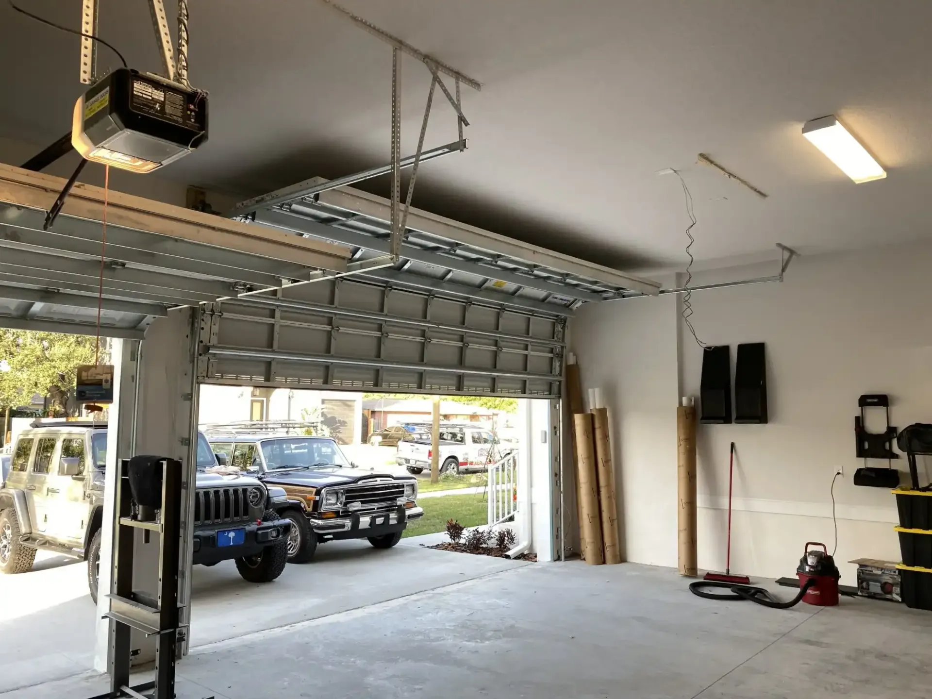 High-Lift Garage Door
