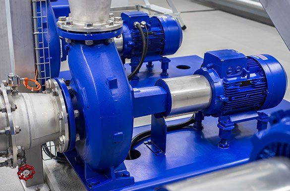 Closeup Of A Water Pump — Rome, GA — Abernathy Pump Service Inc Closeup Of A Water Pump — Rome, GA — Abernathy Pump Service Inc