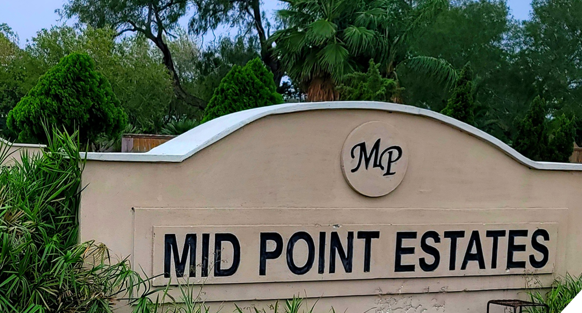 sign out front