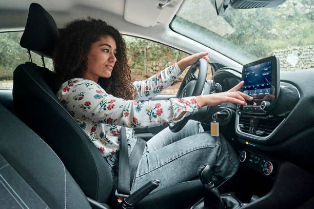 Woman Inside her Car — Covington, IN — The Fountain Insurance Agencies