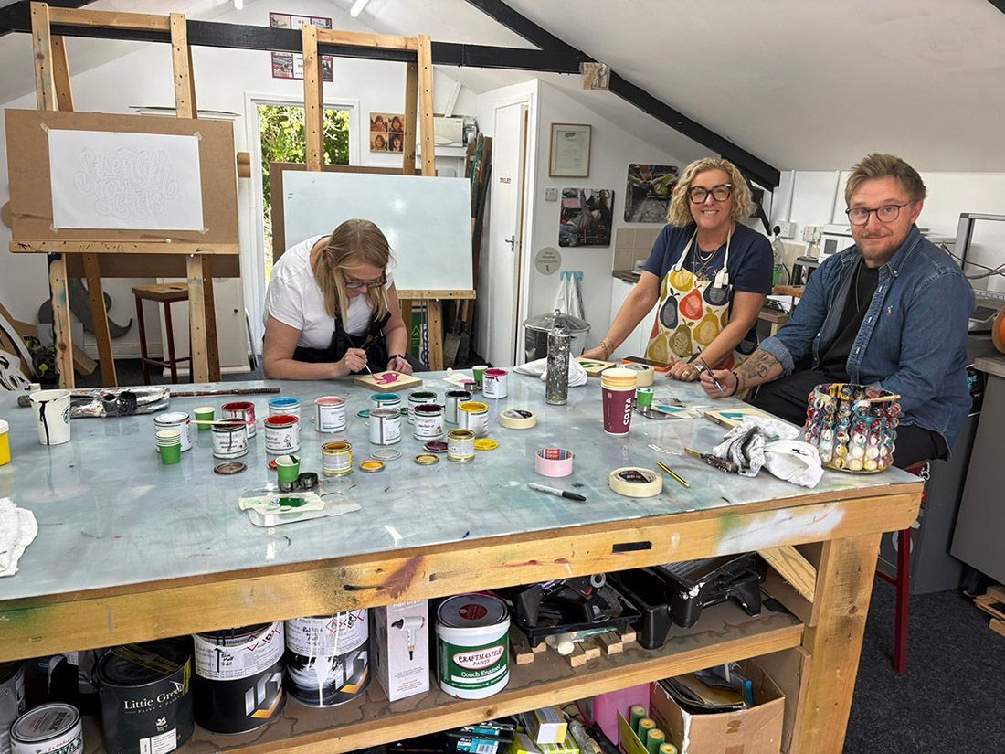 The Sign Painter May signwriting course 1