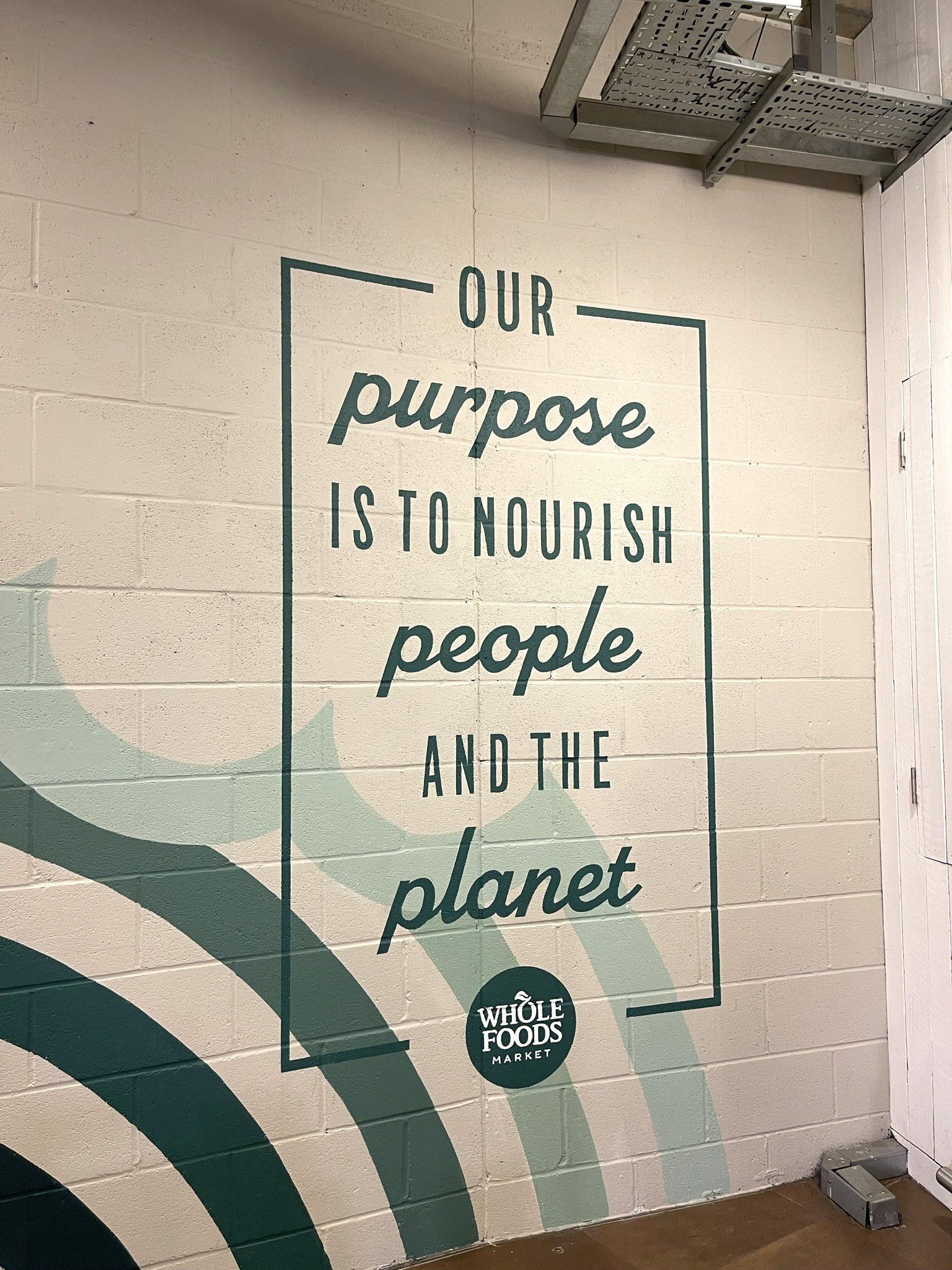 The Sign Painter Whole Foods signwriting