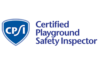 The blue Certified Playground Safety Inspector (CPSI) logo with a shield icon and blue text on a white background.