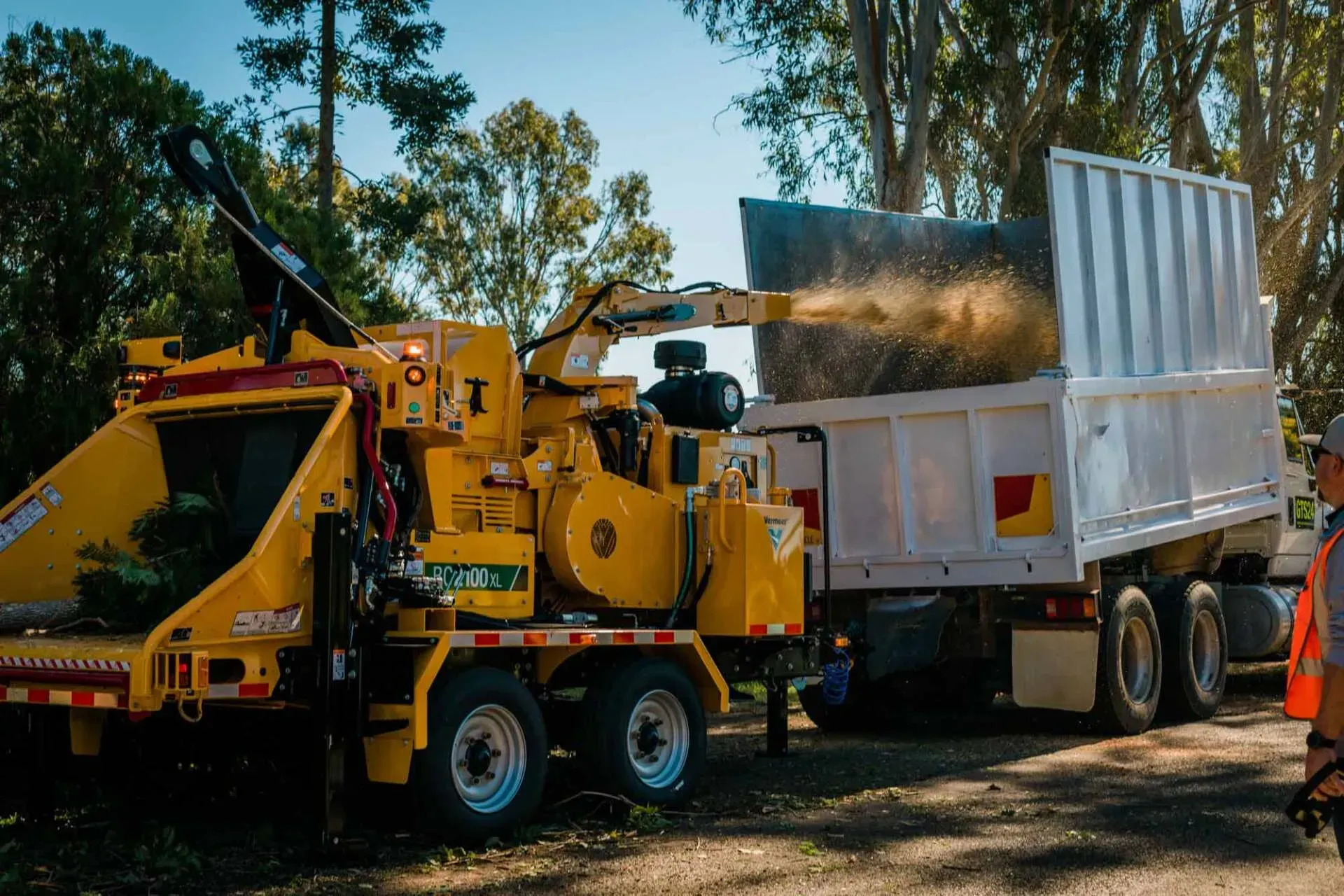 Mulching a Branch of Tree | Toowoomba, Qld | Gts Toowoomba