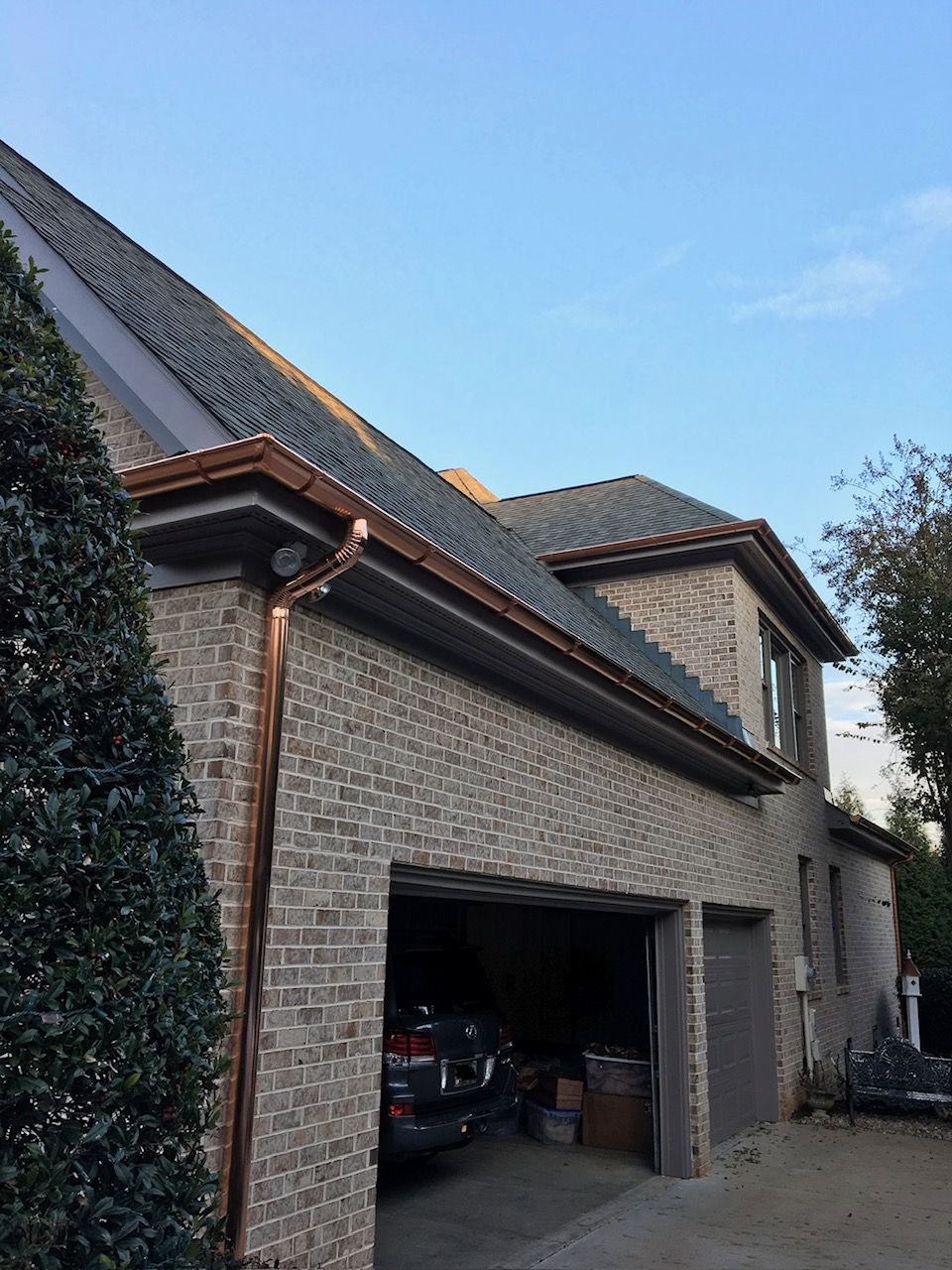 Copper Gutters
