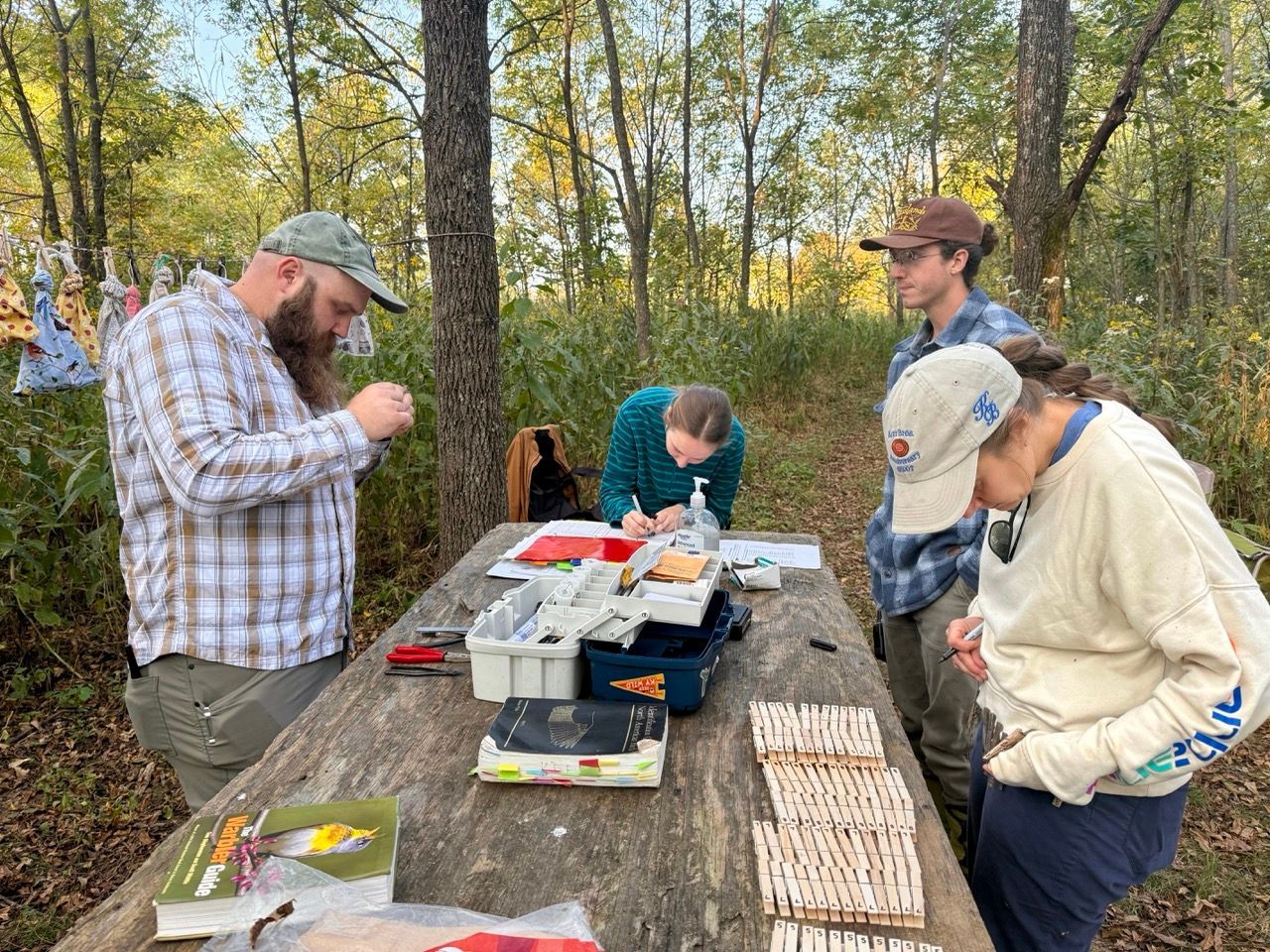 Volant EcoServices at a MAPS bird banding station.