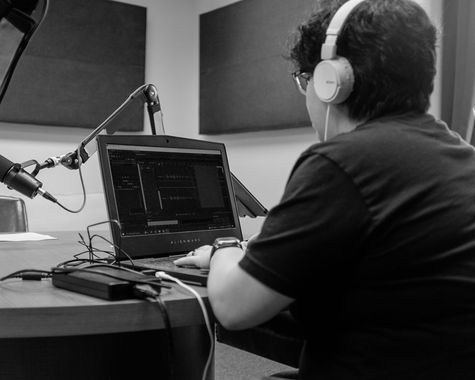 Sound United Podcast Studio Audio Editing