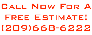 A sign that says `` call now for a free estimate ! ''