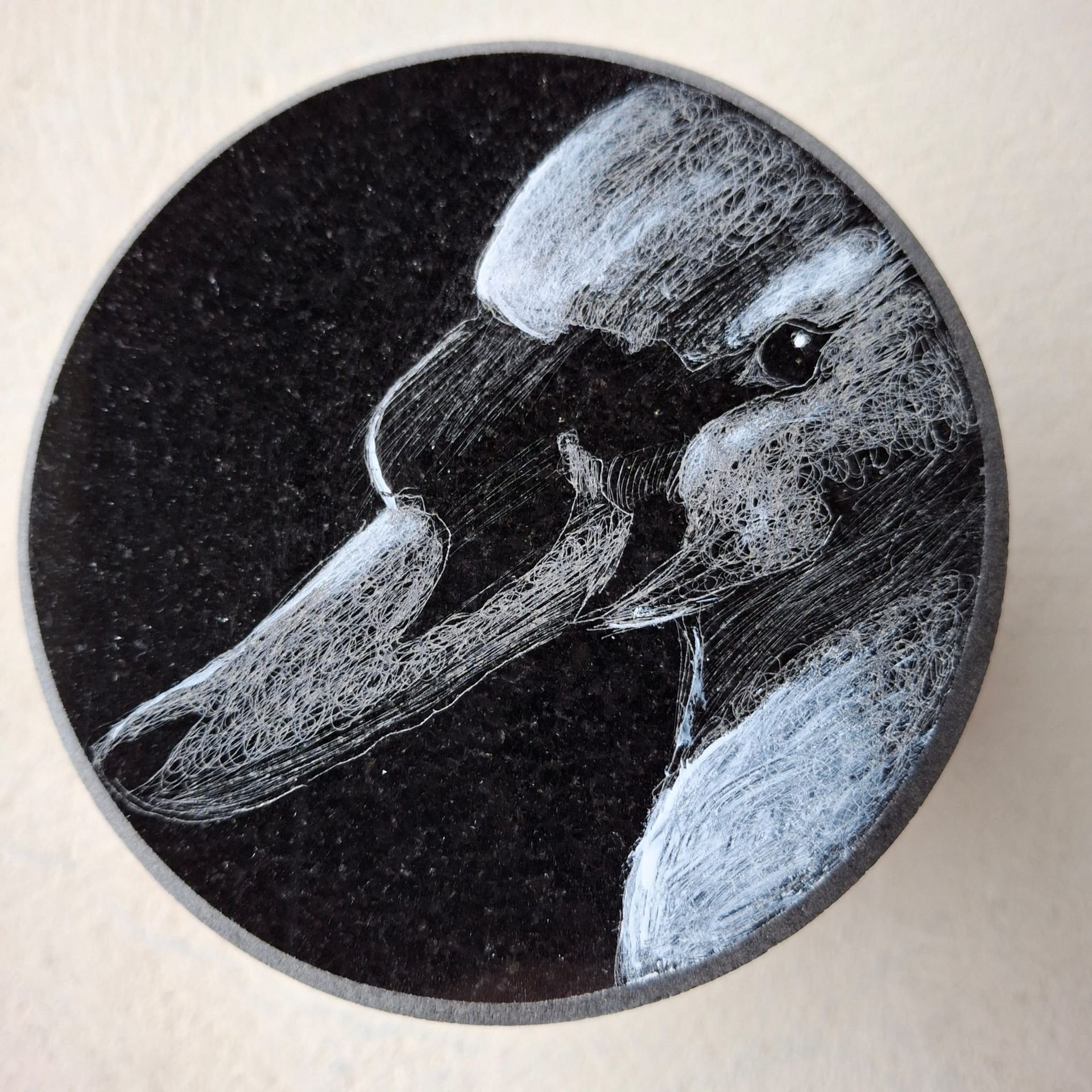 Swelwyn Swan doorstop or paperweight
