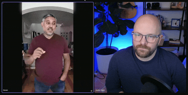 A Dialog Guided Video Session in action with a AISEO expert Deven Bhagwandin