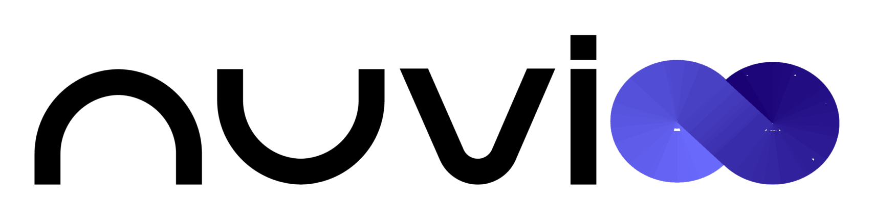 Logo for Nuvio, text