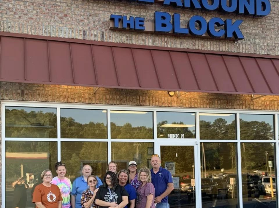 Team meeting in the office