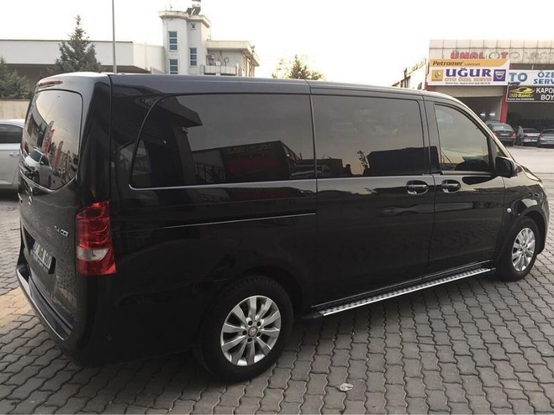 Mercedes Vito Budget Van - Standard Black Side View