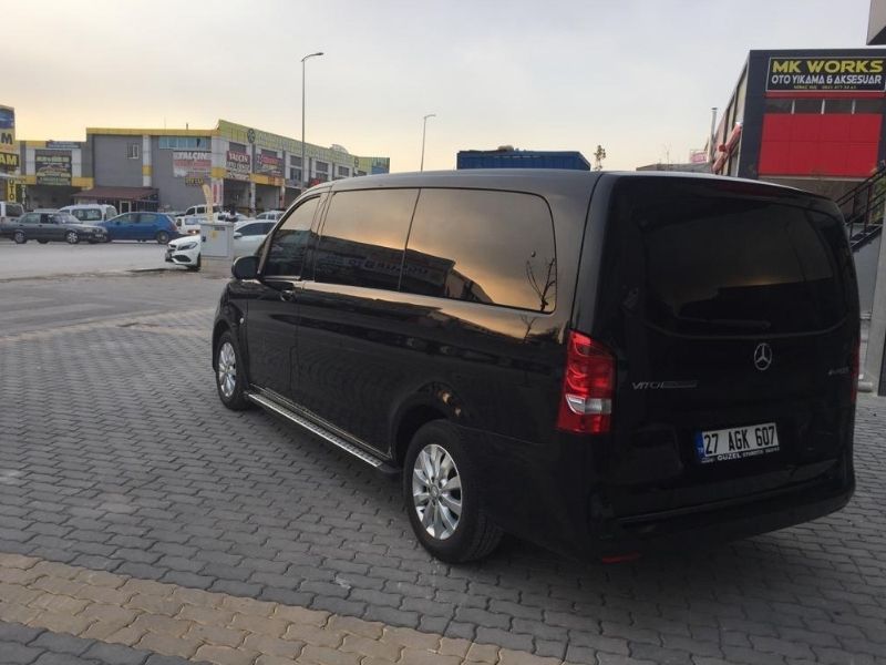 Mercedes Vito Budget Van - Standard Black - Back View