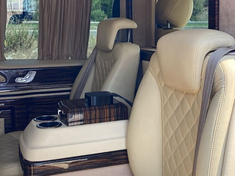 Mercedes Vito Maybach Concept Luxury Van leather seats