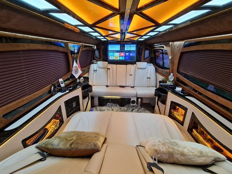 VW Transporter Luxury Edition comfort view