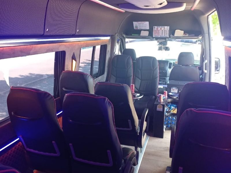 Volkswagen Crafter VIP 13 Seater interior design
